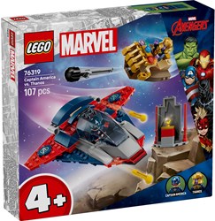 LEGO Super Heroes set de construction Captain America vs Thanos figurines d'action