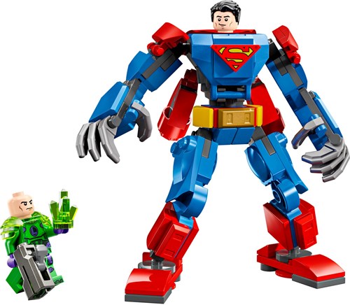 LEGO DC Superman set de construction mecha vs Lex Luthor - jouet super-héros-2
