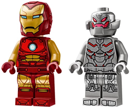 LEGO Marvel Iron Man Mecha vs. Ultron set de construction - Jouet super-héros-3