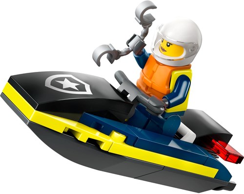 LEGO 30693 City Zakje Politiewaterscooter-2