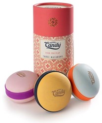 Wobbel jouet en bois Candy Macarons Rio de Janeiro multicolore