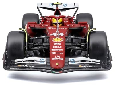 Bburago voiture de course F1 Ferrari SF-25 2025 Hamilton 1:18 jouet-2