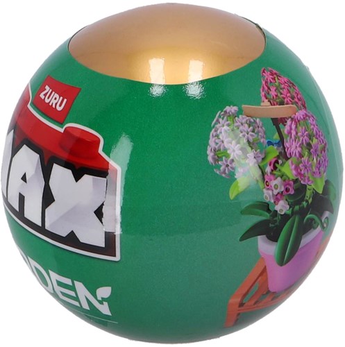 Zuru jouet de construction Max bricks pot plantes - briques colorées jardin-2