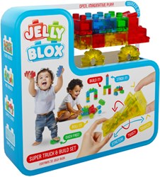 Goliath Jelly Blox Vroom Truck Kit - Jeu de Construction Sensoriel