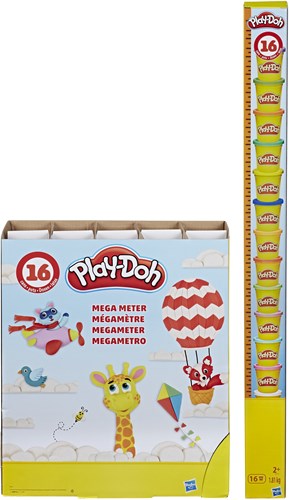 Pâte à modeler OttoSimon Playdoh mega meter jouet créatif multicolore-3