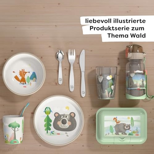 Haba gobelet forêt - gobelet enfant mélamine animaux de la forêt sans BPA-3