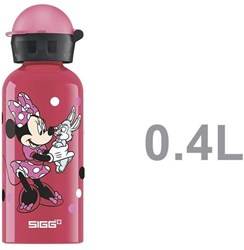 SIGG gourde Minnie Mouse aluminium 0,4L rouge adaptée aux enfants