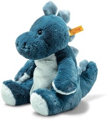 Steiff peluche Light at Night Spott stégosaure doudou - bleu - 28 cm