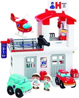 Abrick hôpital avec accessoires - set de jeu pour enfants-2