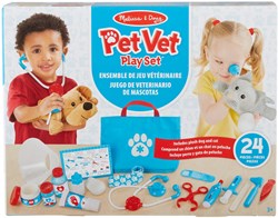 Spin Master set vétérinaire peluche chien chat jouet 24 pièces