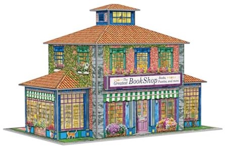 Eurographics puzzle 3D Book Shop - puzzle 1100 pièces-2
