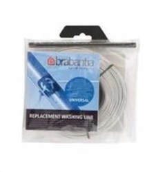 Brabantia corde à linge 65 mètres avec connecteurs - gris - fil à sécher