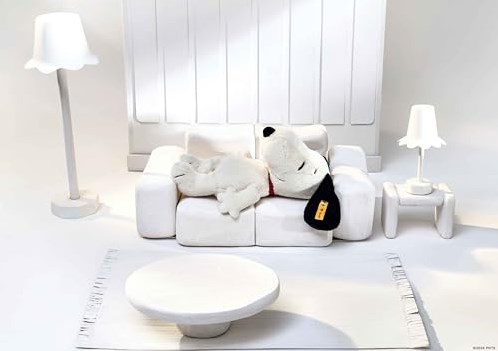 Steiff Snoopy peluche chien - blanc 30 cm - Peanuts-2