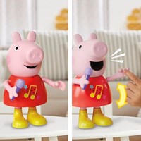 Hasbro Peppa Pig poupée peluche parlante et chantante - jouet interactif-2