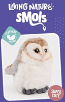 Living Nature peluche SMOLS Barn Owl jouet chouette en peluche-2