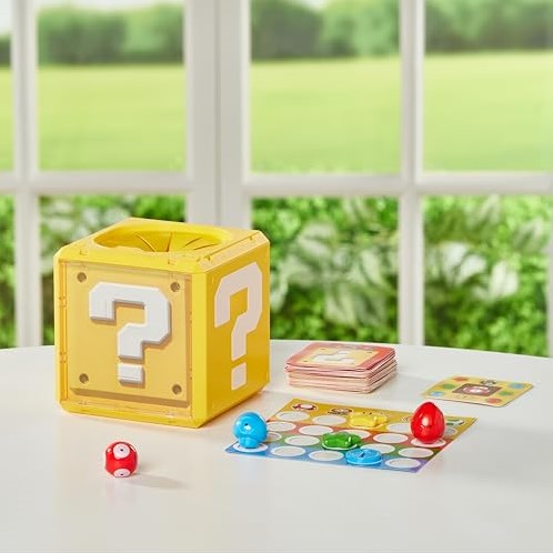 Epoch jeu de société Super Mario Question Block - jeu familial-2