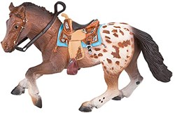 Bullyland - Figurine cheval étalon Appaloosa 10 cm jouet