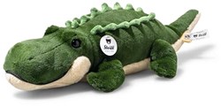 Steiff crocodile en peluche Rocko, kaki - 40 cm peluche