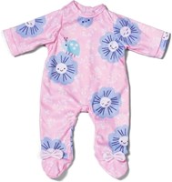 Baby Annabell vêtement poupée grenouillère rose 43cm fleuri-3