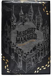 Harry Potter carnet A5 Carte du Maraudeur lieux magiques - cahier d'école