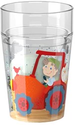 Haba gobelet à paillettes ferme gobelet enfant avec paillettes et motif ferme