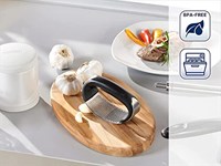 Leifheit presse-ail ProLine Knobi King - ustensile cuisine inox noir-3
