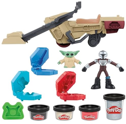 Hasbro Play-Doh Star Wars Mandalorian Speeder set de pâte à modeler pour enfants