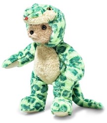 Steiff peluche ours en peluche serpent à capuche - vert clair - 27 cm doudou