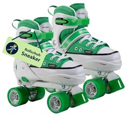 Hudora patins à roulettes sneaker vert réglable taille 36-39 enfants