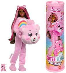 Mattel Barbie Cutie Reveal poupée Bisounours rose - poupée surprise