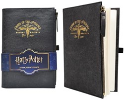 Harry Potter carnet A5 zip pocket - plaisir d'écriture magique