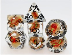 Foam Brain Games dés Hot Dog RPG set multicolore