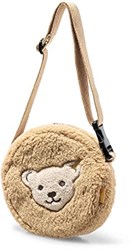 Steiff sac bandoulière en peluche avec pouet - beige - 17 cm - sac enfant