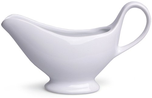 Svenska Living saucière porcelaine blanche 21x7x11,5cm - bol de service-2