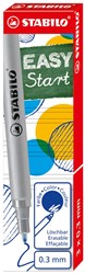 Stabilo recharge stylo roller bleu ergonomique lot de 3