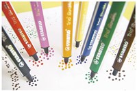 Stabilo feutre ergonomique - Trio Scribbi set 8 couleurs indestructible-3