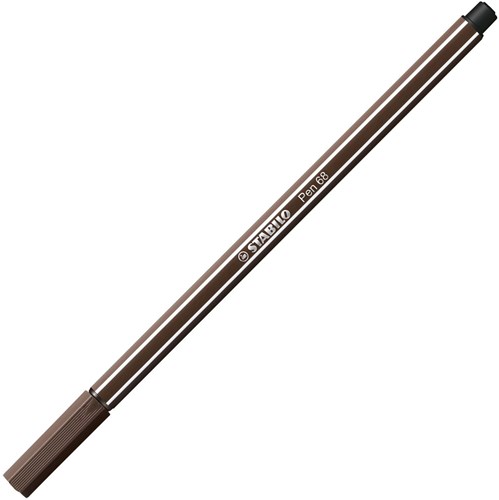 STABILO feutre premium marron Pen 68 - feutre créatif