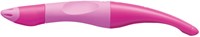 Stabilo stylo roller ergonomique droitier rose/rose clair rechargeable-3