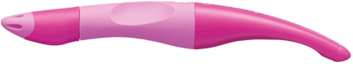 Stabilo stylo roller ergonomique droitier rose/rose clair rechargeable-3
