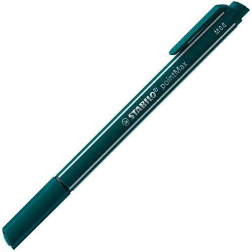 Stabilo set de feutres - pointMax pointe dure 18 couleurs étui créatif-2