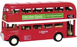 Goki London Bus en métal, L= 12 cm