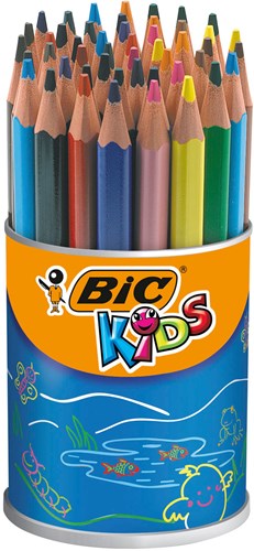 BIC crayons de couleur ECOlutions Evolution Triangle 48 pièces enfant