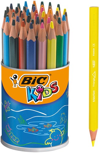 BIC crayons de couleur ECOlutions Evolution Triangle 48 pièces enfant-2