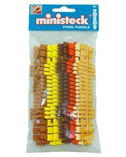 Ministeck bandes couleurs mosaïque set extension plastique 9 pièces