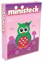 Ministeck mosaïque Hibou XL Box set de construction - 1000 pièces - jouet créatif