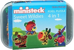Ministeck - Animaux sauvages mignon 4-in-1 510 pcs