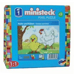 Ministeck - Coq et poussin 300 pcs