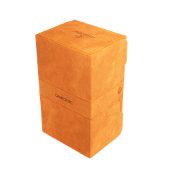 Gamegenic boîte de rangement cartes Stronghold 200+ orange - stockage cartes