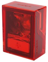 Gamegenic boîte à cartes Bastion 50+ rouge - porte-cartes pour jeux de cartes