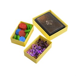 Gamegenic porte-cartes Token Silo Card Add-On jaune pour rangement de cartes